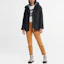 Lookbook (Women) Timberland Black Three-in-One Solid Color Hooded Jacket A63TN-001