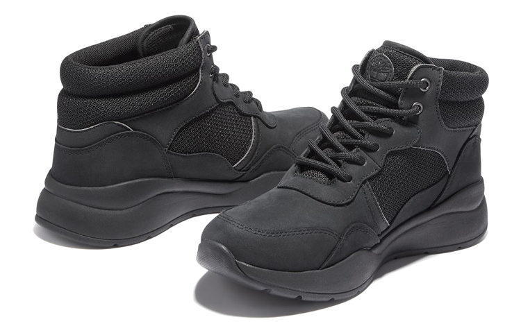 Shop (Women) Timberland Boroughs Mid 'Black Waterproof' A2HDT