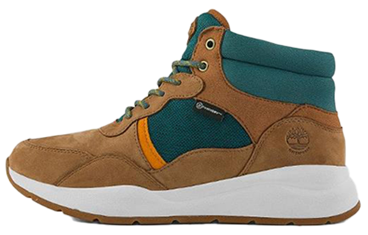 (Women) Timberland Boroughs Project Mid Boots 'Rust Teal' A2D5K