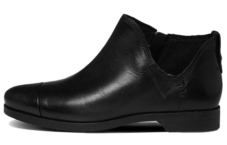 (W) Timberland Carleton Side Zipper Ankle Boots 'Black Suede'