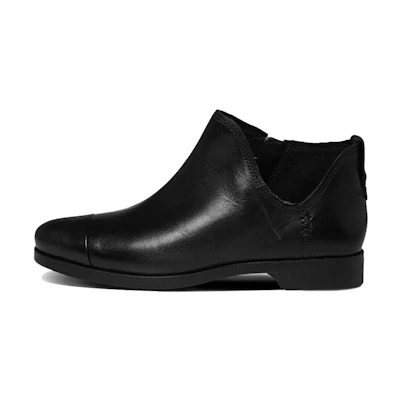 (W) Timberland Carleton Side Zipper Ankle Boots 'Black Suede'