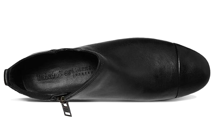 (W) Timberland Carleton Side Zipper Ankle Boots 'Black Suede' 圖 3