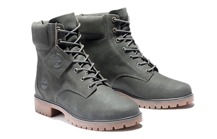 (W) Timberland Casual Durable Martin Boots 'Dark Grey' 圖 3