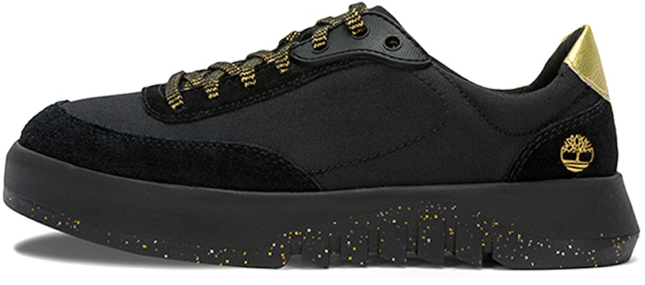 (Women) Timberland Supaway Leather and Fabric Oxford Trainers 'Black with Gold' A5RQZW Buy (Women) Timberland Supaway Leather and Fabric Oxford Trainers 'Black with Gold' A5RQZW