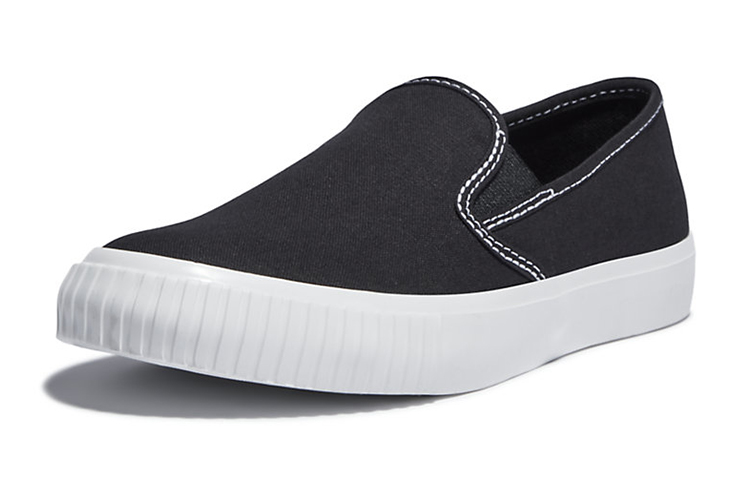 Lookbook (W) 팀버랜드 블랙 캐주얼 스케이트 슈즈 (Timbeollendeu Beullaek Kaejueol Seukeiteu Syujeu) A2FP7001