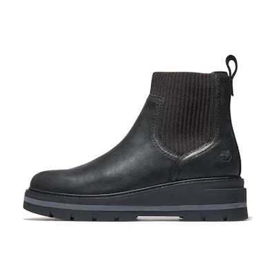 (W) Timberland Cervinia Valley Chelsea 'Glossy Black'