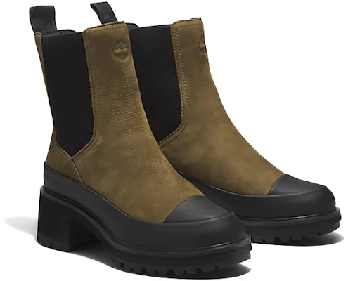 (W) Timberland 切尔西中筒靴 '绿色黑色' A44XC327 Shop (W) Timberland 切尔西中筒靴 '绿色黑色' A44XC327