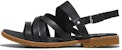 (W) Timberland Chicago Riverside 'Sandal Kasual Sukan Hitam' A41BE001