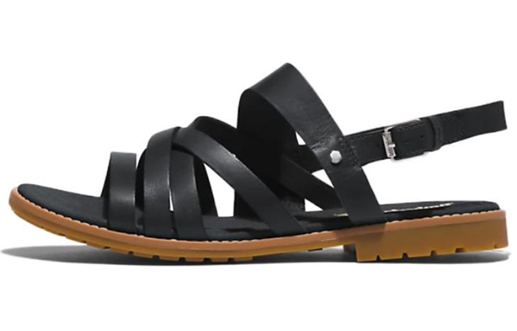 (Women) Timberland Chicago Riverside 'Comfort Casual Sport Sandal Black' A41BE001