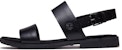 (W) Timberland Chicago Riverside Backstrap 'Hitam Selipar Sukan Jangka Rata Terbuka' A24R8001