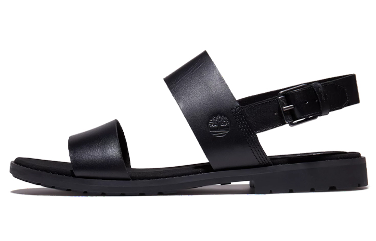 (Women) Timberland Chicago Riverside Backstrap 'Black Open Toe Flat Sports Sandals' A24R8001