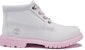 (W) But Timberland Nellie Chukka Double Waterproof 'Kelabu Merah Jambu' Boot A28H7