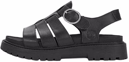 (Women) Timberland Clairemont Way Fisherman Sandals 'Black Nubuck' A635VW (Women) Timberland Clairemont Way Fisherman Sandals 'Black Nubuck' A635VW