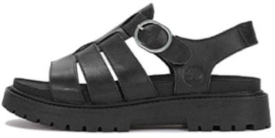 (Women) Timberland Clairemont Way Fisherman Sandals 'Black Nubuck' A635VW (Women) Timberland Clairemont Way Fisherman Sandals 'Black Nubuck' A635VW