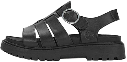 (Women) Timberland Clairemont Way Fisherman Sandals 'Black Nubuck' A635VW (Women) Timberland Clairemont Way Fisherman Sandals 'Black Nubuck' A635VW
