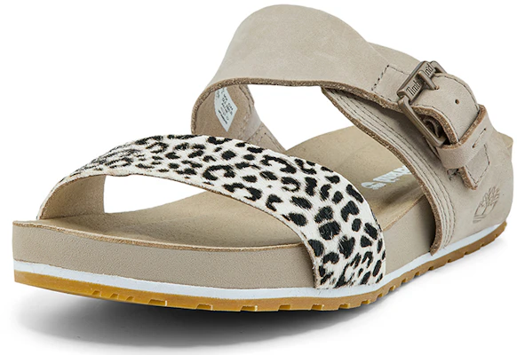 (Women) Timberland Comfort Slip-On Sandal 'Leopard Beige' A24TF Lookbook (Women) Timberland Comfort Slip-On Sandal 'Leopard Beige' A24TF