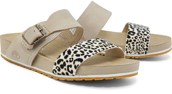 (Women) Timberland Comfort Slip-On Sandal 'Leopard Beige' A24TF Purchase (Women) Timberland Comfort Slip-On Sandal 'Leopard Beige' A24TF