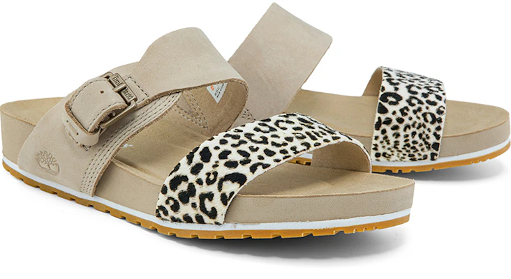 (Women) Timberland Comfort Slip-On Sandal 'Leopard Beige' A24TF Purchase (Women) Timberland Comfort Slip-On Sandal 'Leopard Beige' A24TF