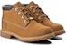 (W) Timberland Kasut Kerja Mid-Top Versatile Warna Coklat yang Selesa 359041