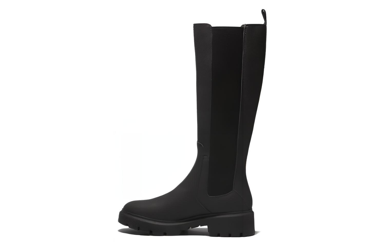 (Women) Timberland Cortina Valley 'Comfortable Fashion High-Top Chelsea Boot Black' A5NGB015