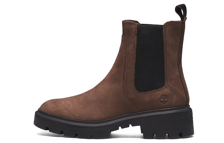 (Women) Timberland Cortina Valley Chelsea Boots 'Dark BrownFull Grain' A5T92V13