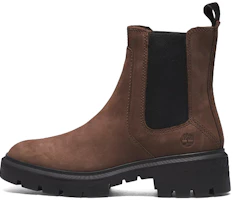 (Women) Timberland Cortina Valley Chelsea Boots 'Dark BrownFull Grain' A5T92V13 (Women) Timberland Cortina Valley Chelsea Boots 'Dark BrownFull Grain' A5T92V13