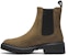 (W) Timberland Cortina Valley Waterproof Mid Chelsea Boot 'Hijau Gelap' A5NF3327