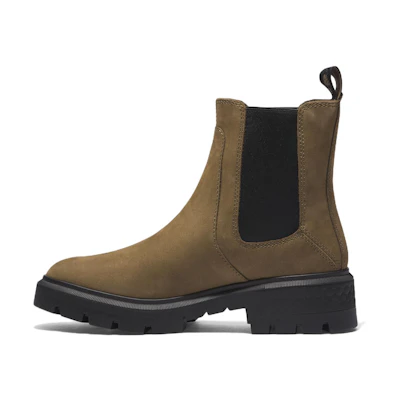 (W) Timberland Cortina Valley Waterproof Mid Chelsea Boot 'Dark Green'