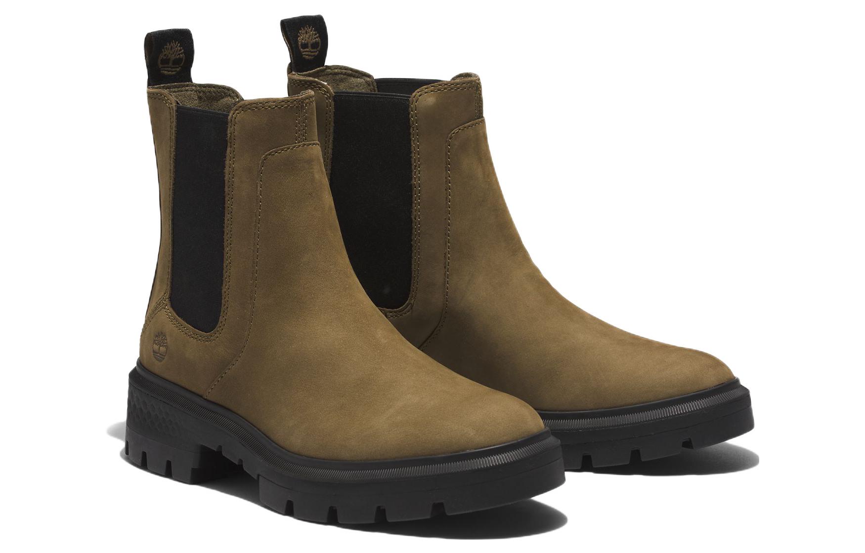 Lookbook (W) Timberland Cortina Valley Wasserdicht Chelsea Boot ''Dunkelgrün'' A5NF3327