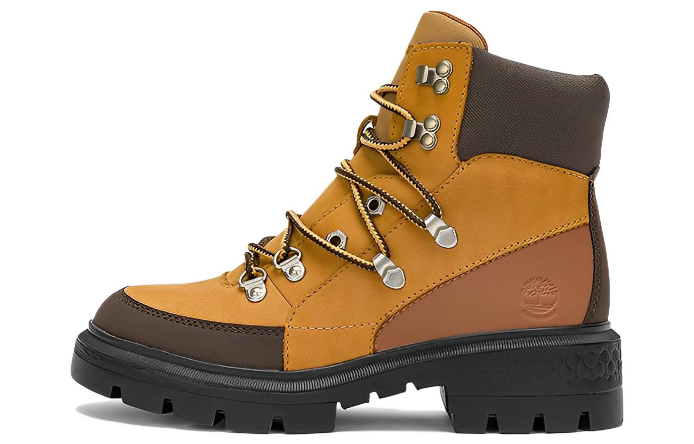 (Women) Timberland Cortina Valley Waterproof Mid Hiker 'Wheat Nubuck' A5VB4