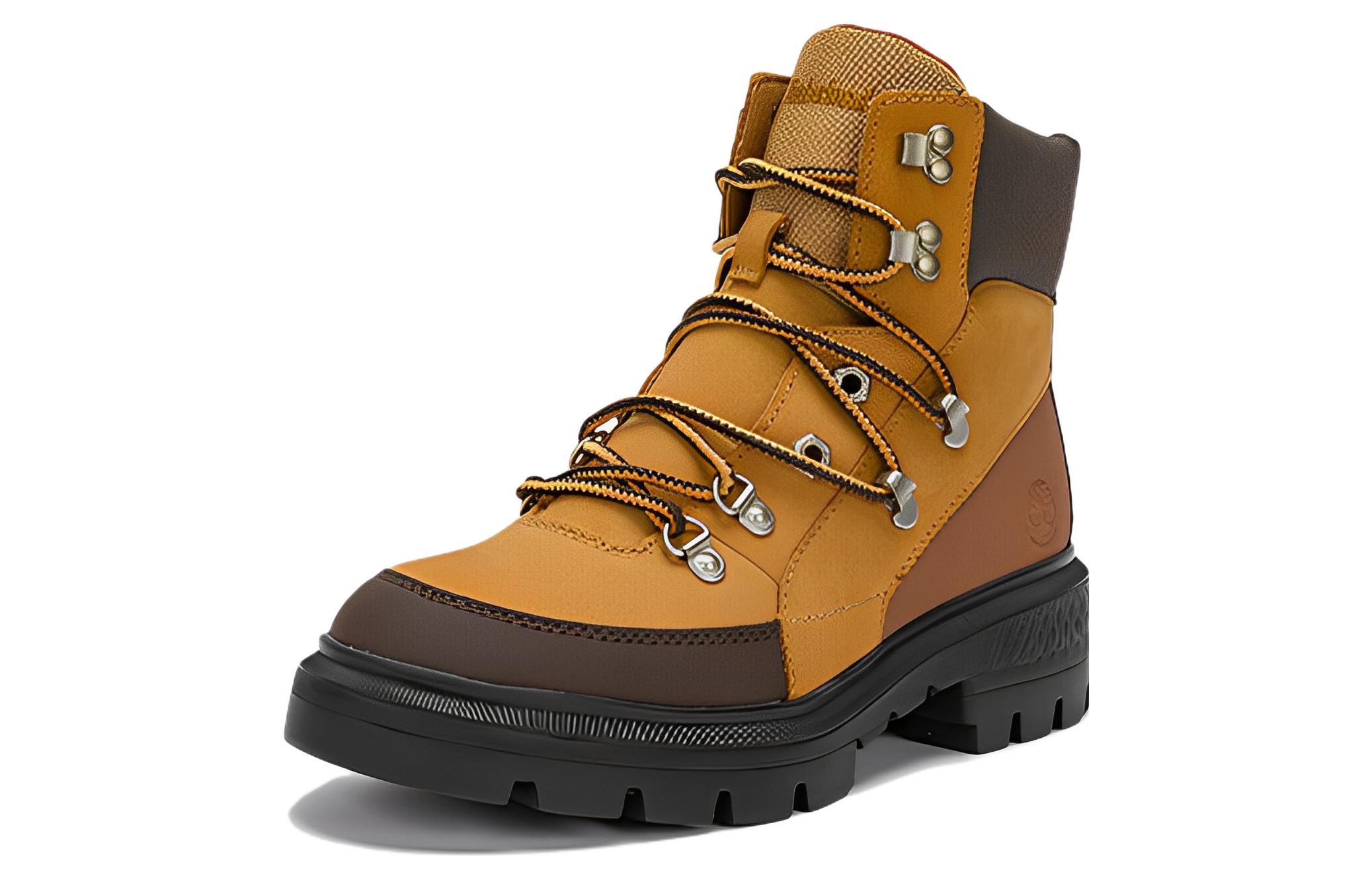 Lookbook (W) Timberland Cortina Valley Waterproof Randonnée Mi-Hauteur ''Wheat Nubuck'' A5VB4