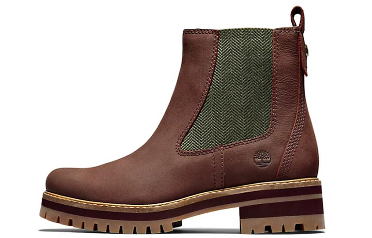 Buy (W) Timberland Courmayeur Chelsea Boot 'Burgundy' Wanita Pria Terkini A2DSQC60