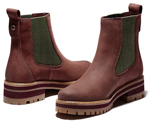 (Women) Timberland Courmayeur Chelsea Boot 'Burgundy' A2DSQC60 Lookbook (Women) Timberland Courmayeur Chelsea Boot 'Burgundy' A2DSQC60