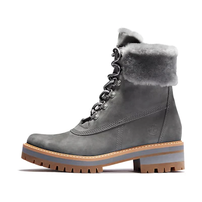 (W) Timberland Courmayeur Valley 6 Inch 'Waterproof Grey'
