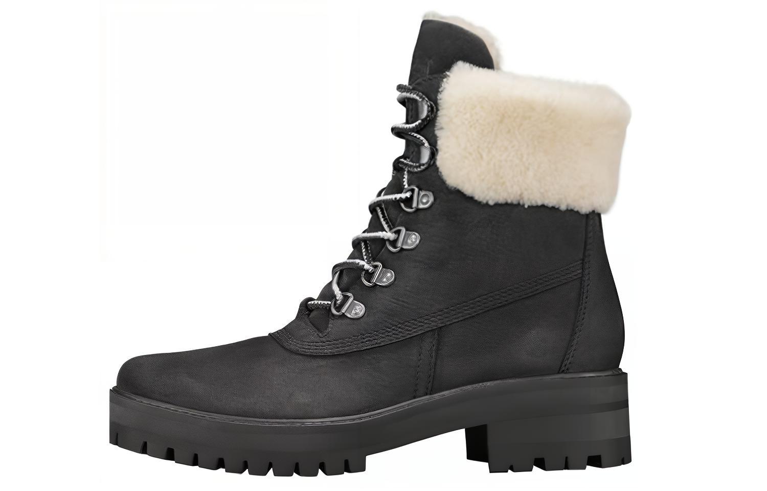 (Women) Timberland Courmayeur Valley 'Black Lightweight Casual Work Boots' B10376
