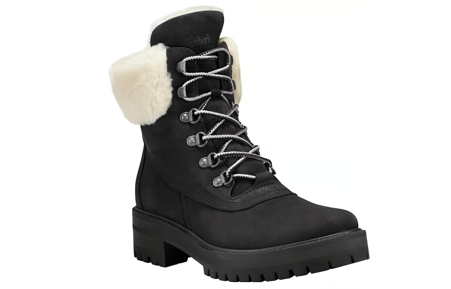 Order (Women) Timberland Courmayeur Valley 'Black Lightweight Casual Work Boots' B10376