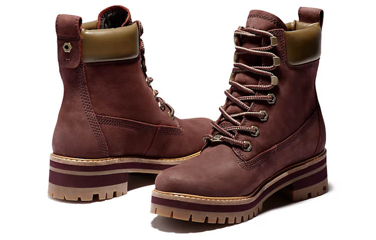 Lookbook 添柏岚 Courmayeur Valley 高筒工裝靴 女款 深棕