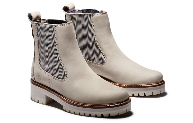 Order (Women) Timberland Courmayeur Valley Chelsea Boot 'Light Grey' A2FMR275