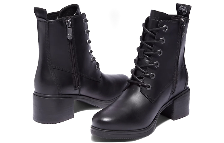 Lookbook (Women) Timberland Dalston Vibe 6 'Comfort Mid-Top Black' A25BE015