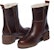(W) Timberland Dalston Vibe 'Burgundy' Merah Anggur A25CN201