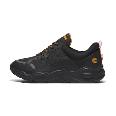 (W) Timberland Delphiville Leather 'Black Low-Top'