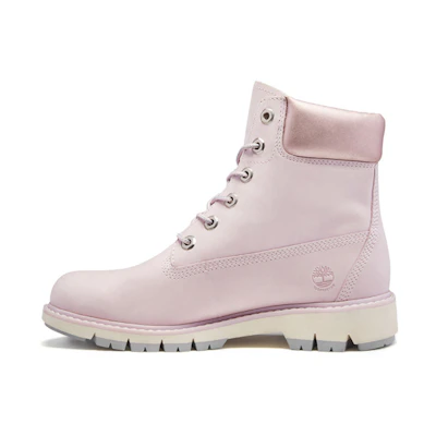 (W) Timberland 6 Inch PRM Boot 'Light Pink Metallic Collar'