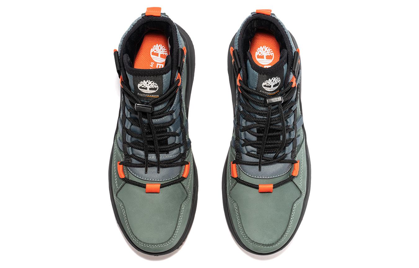 Lookbook (W) Timberland Earthkeepers by Ræburn Timberloop Utility Stiefel ''Grün Nubuk'' A5TKZ392