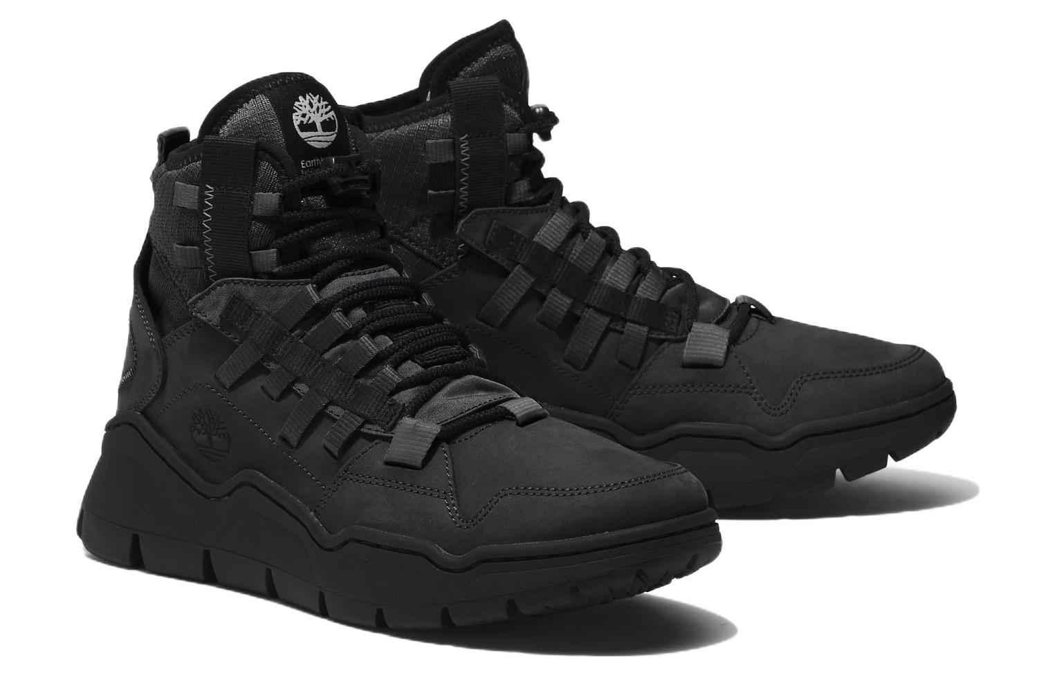 Lookbook (W) Bottes Utilitaires Timberland Earthkeepers Ræburn Timberloop ''Noir Nubuck'' A5TMM001