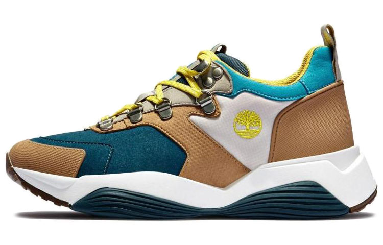 (Women) Timberland Emerald Bay Mixed-Media Sneakers 'Teal Multi-Color' A1YDN420