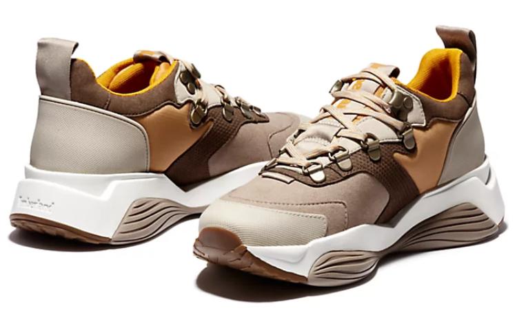 Lookbook (W) ティンバーランド エメラルドベイ ミックスメディア スニーカー (ブラウン) A1YDC929