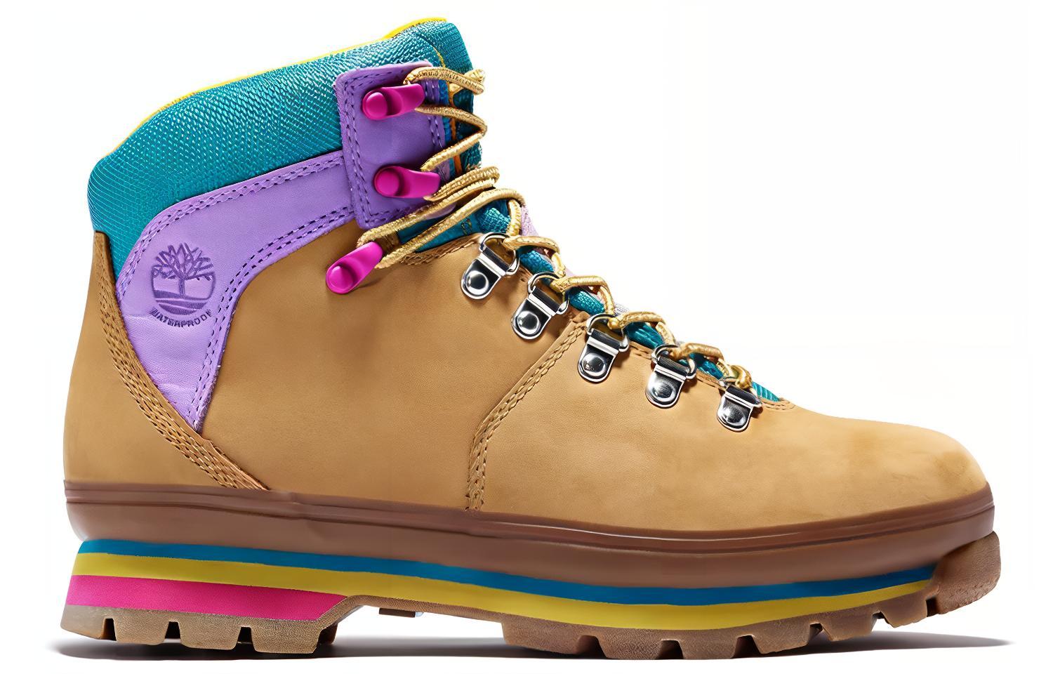 Order Timberland 添柏瀾 Euro Hiker 耐磨防水戶外靴 女款 土黃色