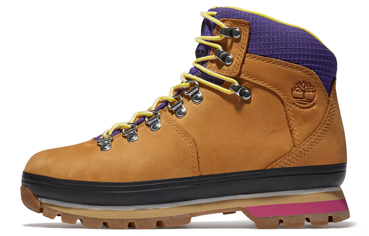 (Women) Timberland Euro Hiker 'Yellow Purple' A2JUF231