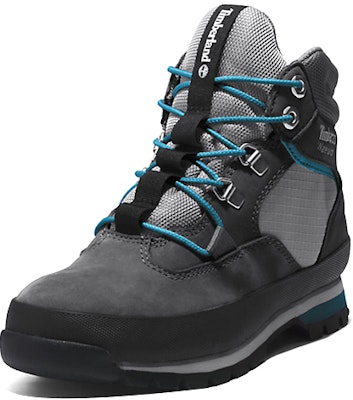 (Women) Timberland Euro Hiker Mid 'Black Grey' A43YH001 Lookbook (Women) Timberland Euro Hiker Mid 'Black Grey' A43YH001