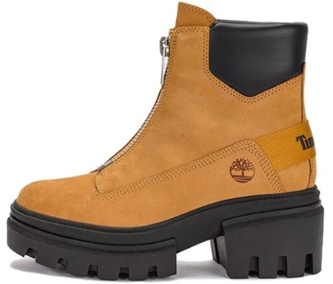 (Women) Timberland Everleigh Front-Zip Boot 'Wheat Nubuck' A5YHM Buy (Women) Timberland Everleigh Front-Zip Boot 'Wheat Nubuck' A5YHM
